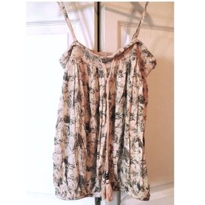 Free People Tank with removable straps